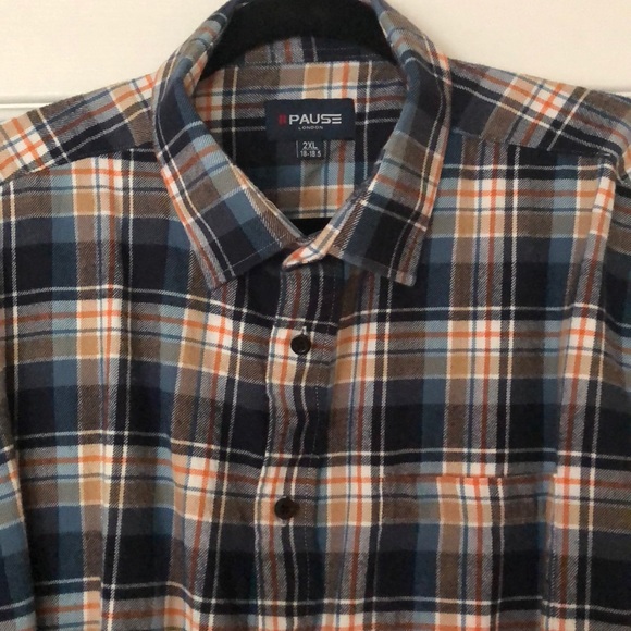 Flannel shirt button down Pause London - Picture 4 of 4